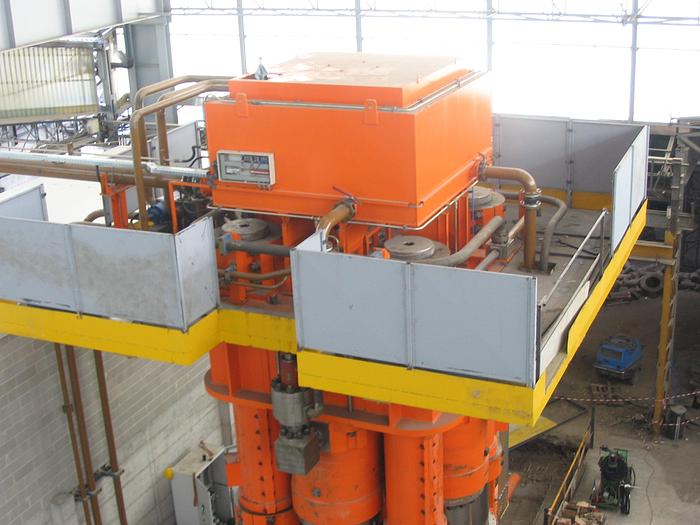 8500 tons Press Forging Open Die Hydraulic Hydromec HSF 8500-1650-500