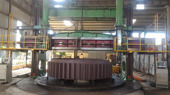 Used Lathe Vertical Turning CNC RCD, England