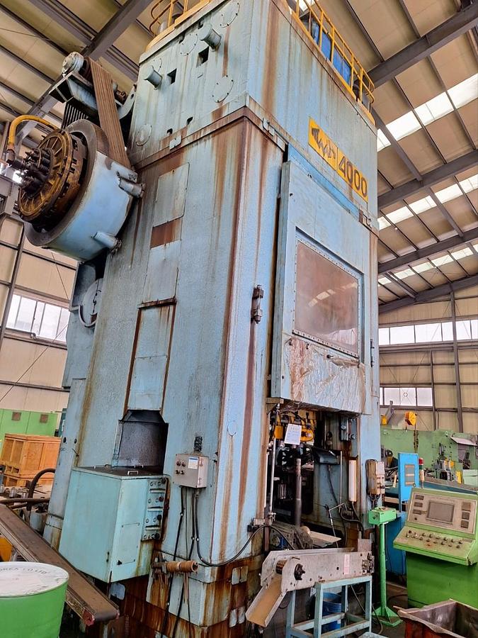 Used 4000 tons Press Cold Forging TMP Voronezh Russia K8346