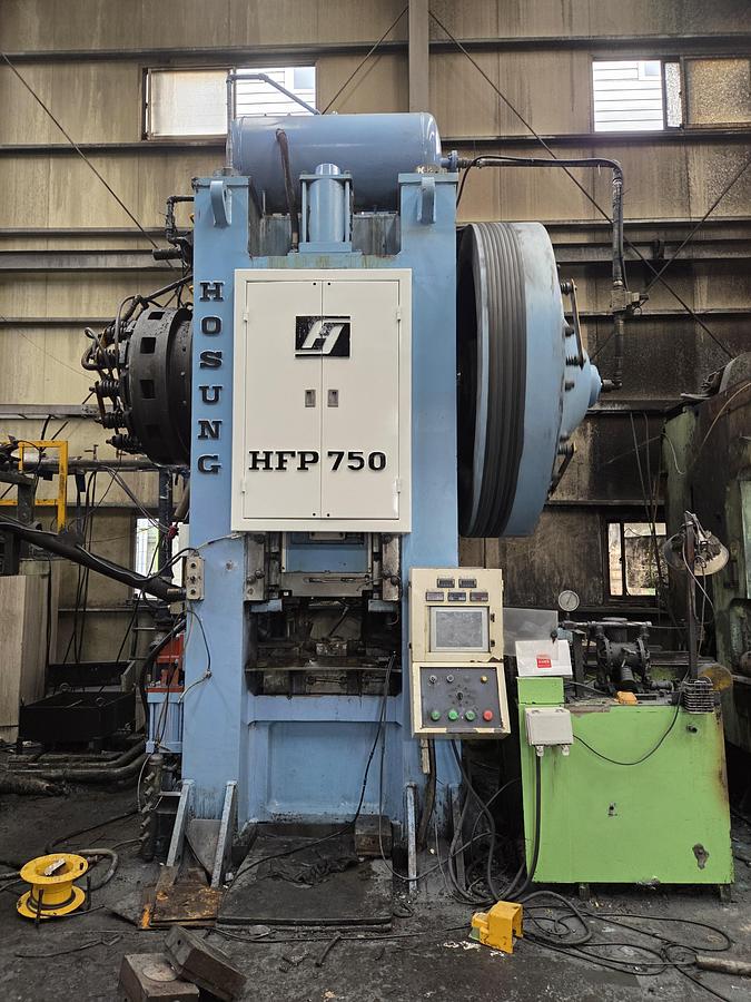 Used 750 tons Hot Forging Line Hosung HFP750