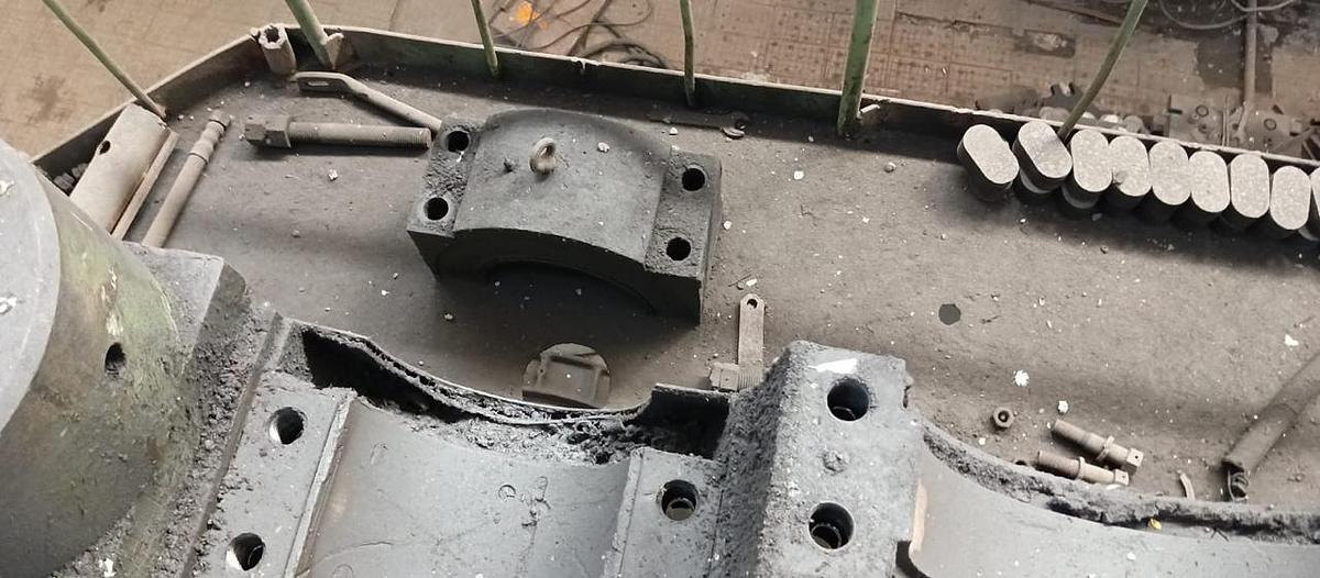 Used 1000 tons Press Trimming TMP Voronezh KA9540