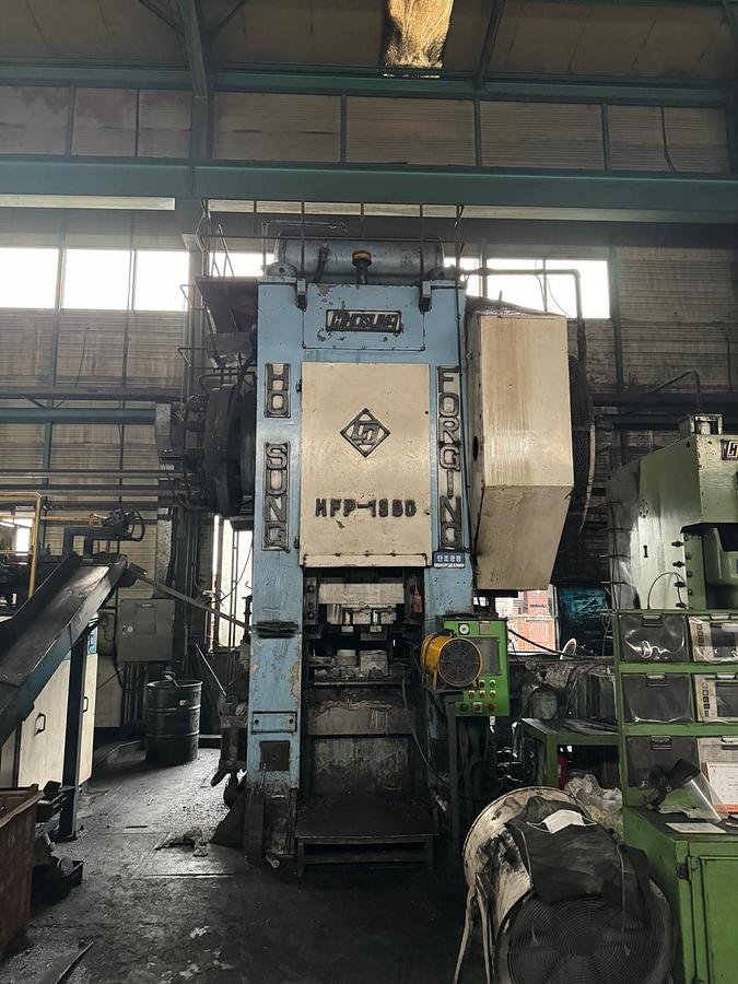 Used 1300 tons Press Hot Forging Hosung HFP-1300
