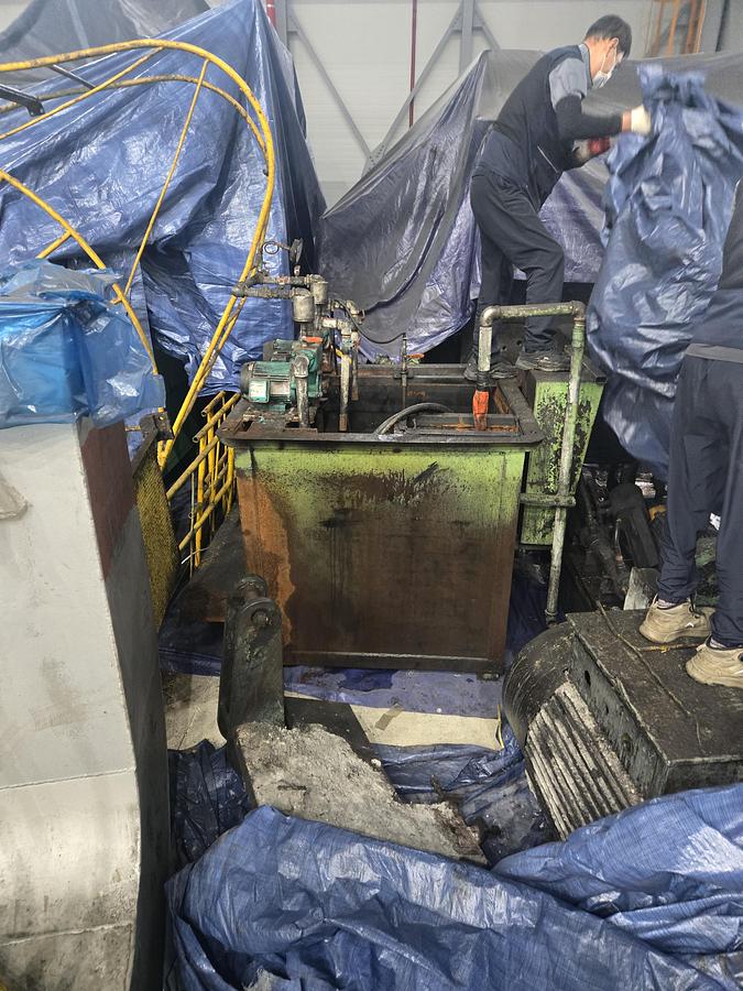 Used 1600 tons Press Hot Forging TMP Voronezh Russia KG8042