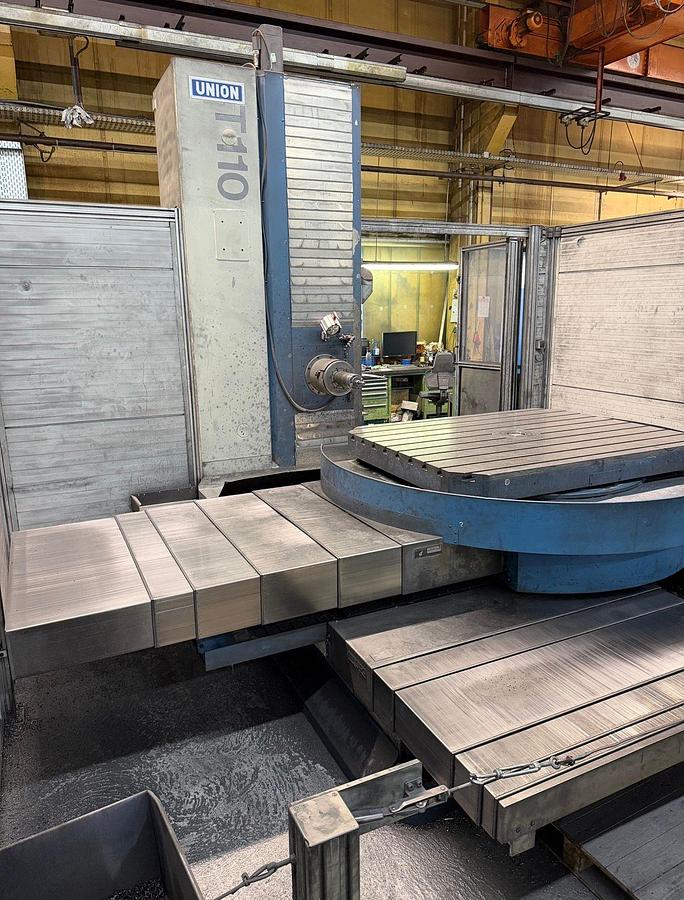 Refurbished Borer Horizontal Table Type CNC Union BFT110