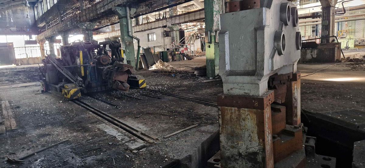 Used 800 tons Press Forging Open Die Hydraulic Schuler