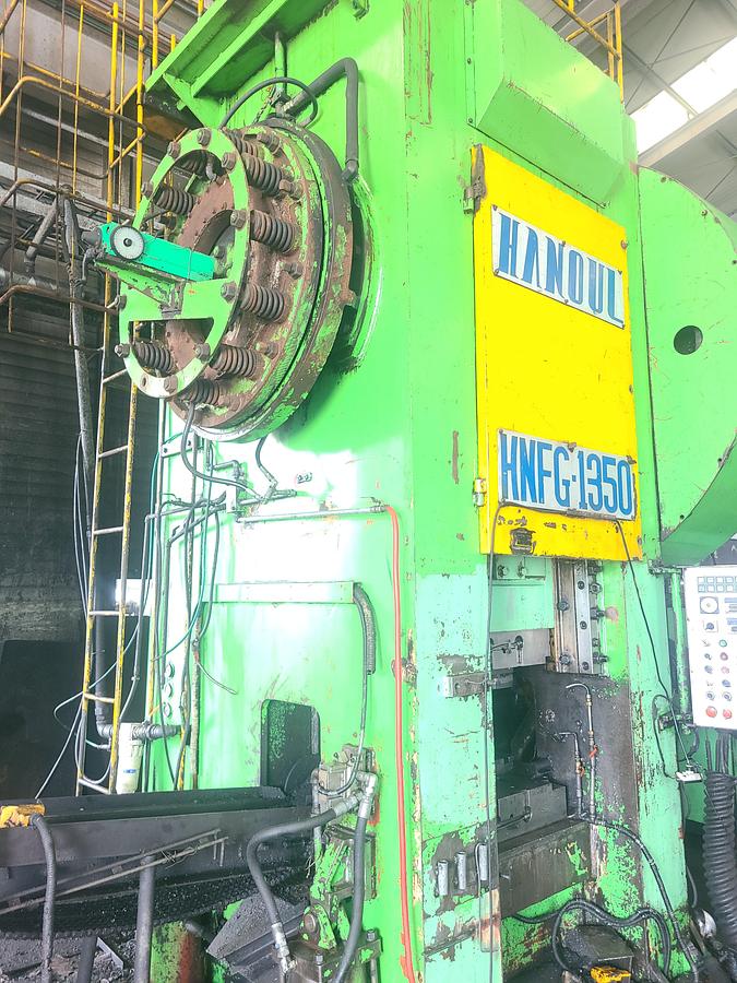 1350 tons Press Hot Forging Hanoul HNFG-1350