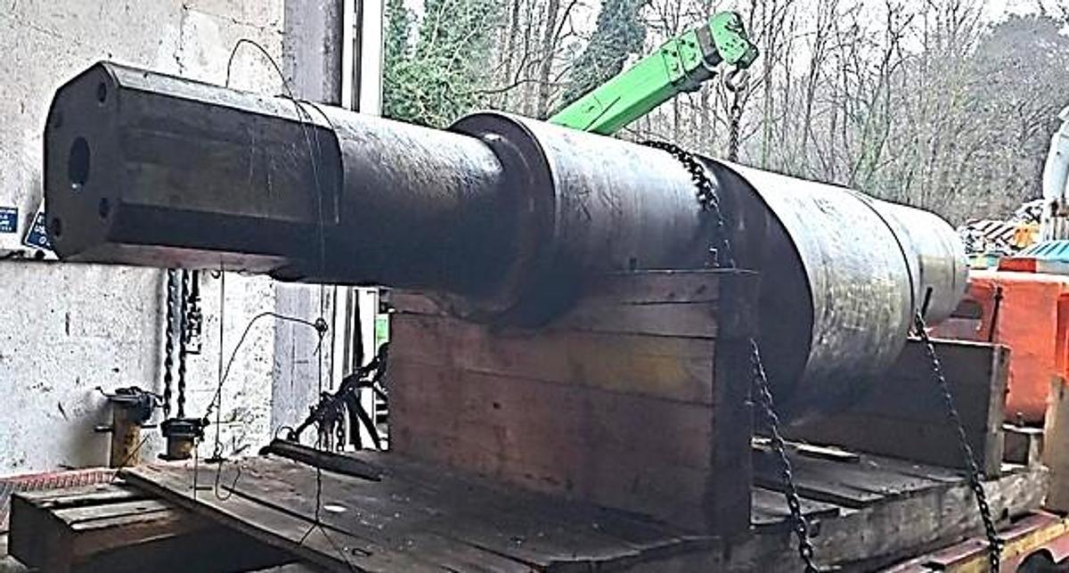 Refurbished 2500 tons Press Hot Forging TMP Voronezh K8544