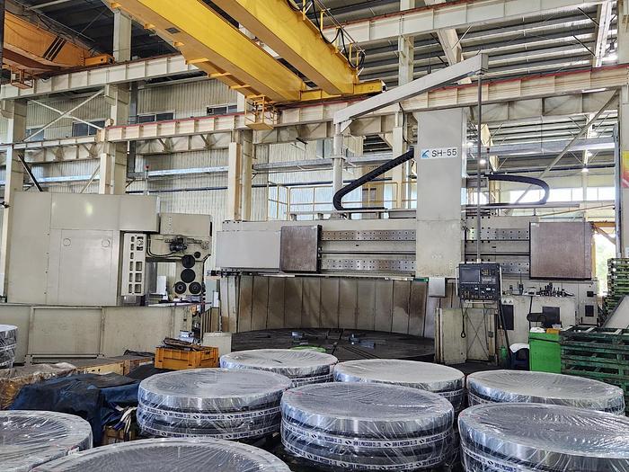 Used Kohchiyama CNC Gear Cutting & Turning Machine SH-55