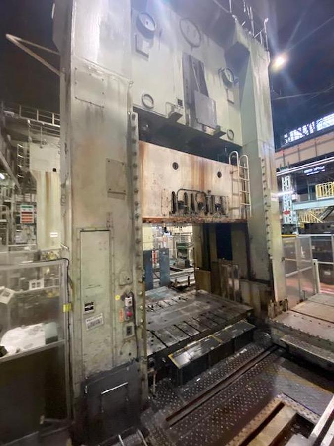 Used 1000 tons Sheet Stamping Line Mechanical Hitachi