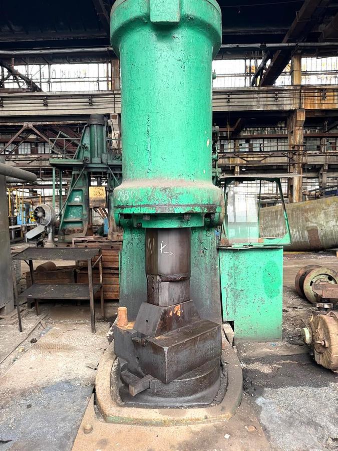 Used 1 ton Hammer Drop Forging Open Die TMP Voronezh Russia M4140