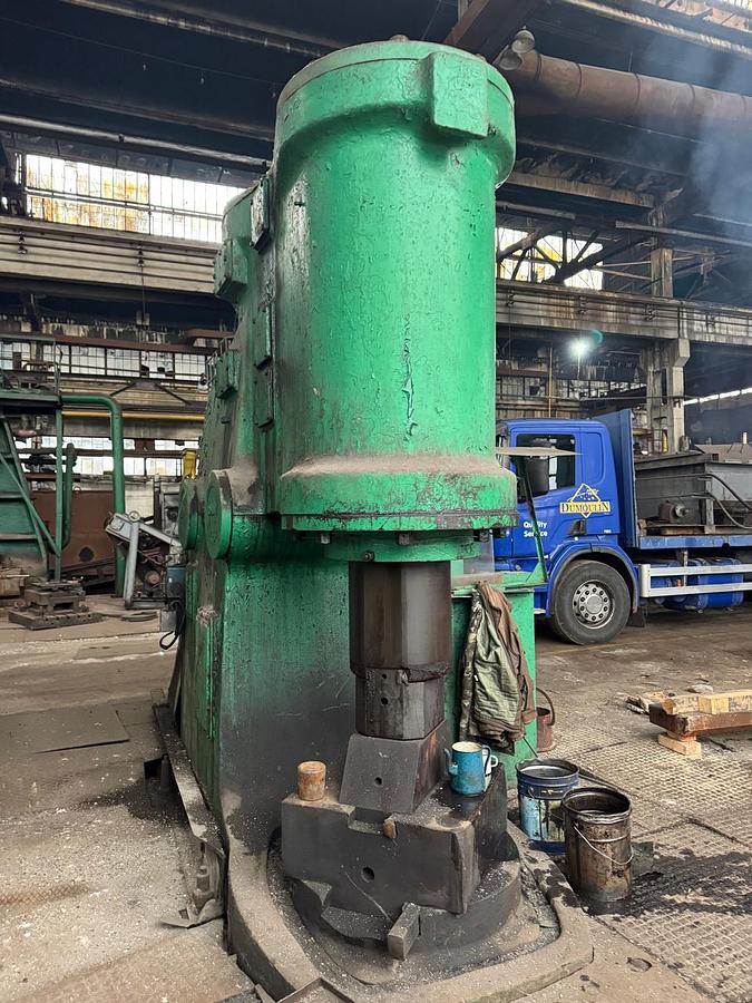 Used 1 ton Hammer Drop Forging Open Die TMP Voronezh Russia M4140