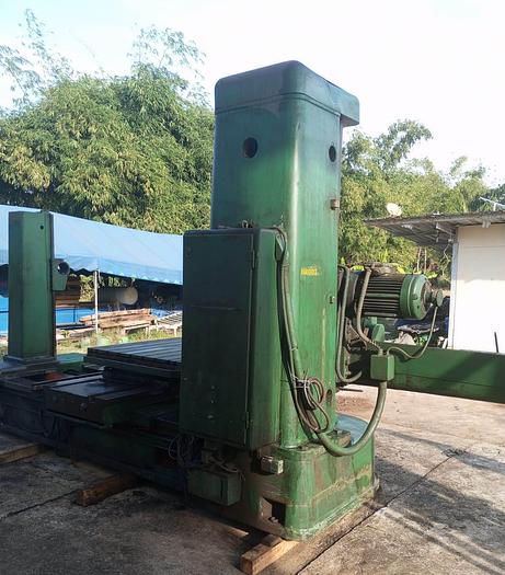 Used Borer Horizontal Table Type Tos W100