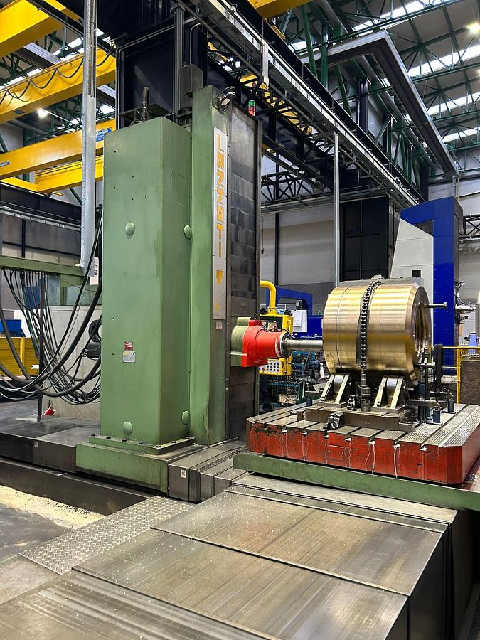 Used Borer Horizontal Table Type CNC Lazzati HB130T