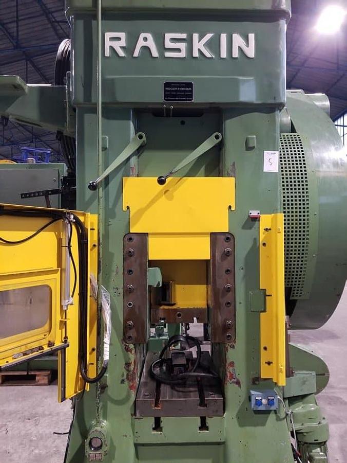Used 400 tons Press Knuckle Joint Coining Raskin 400TG