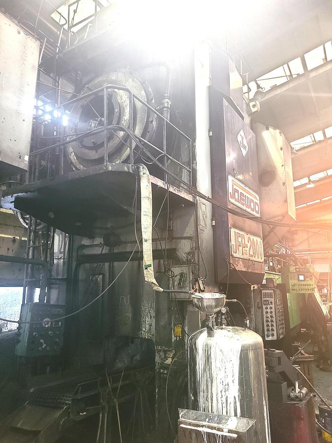Used 2000 tons Hot Forging Line Jaewoo FP2000
