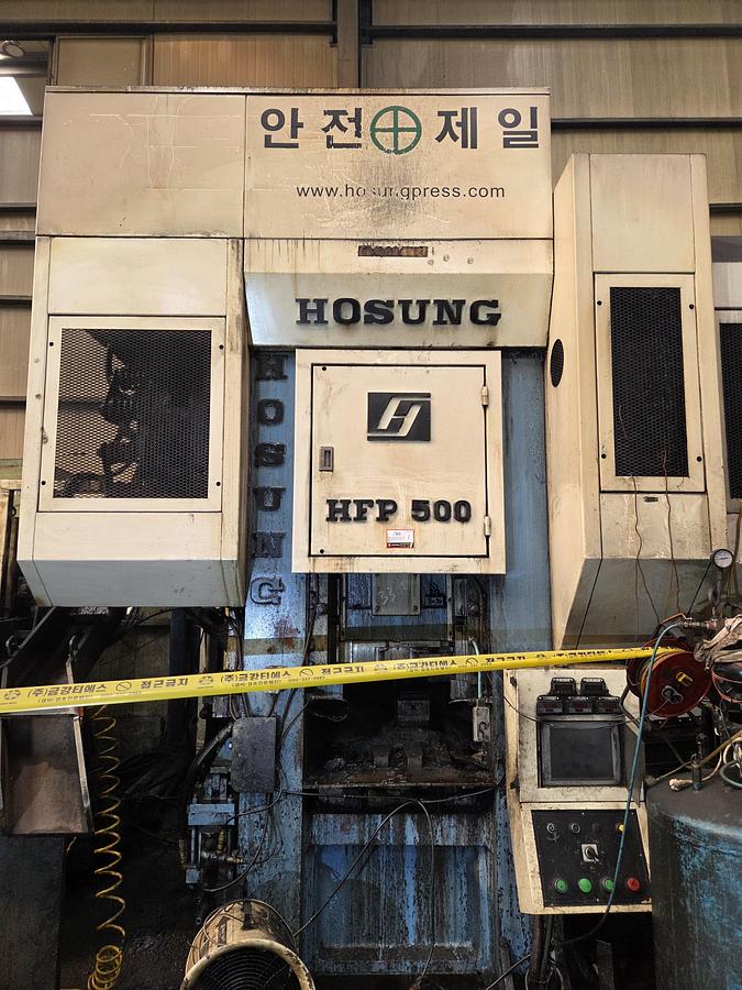 500 tons Hot Forging Line Hosung HFP500