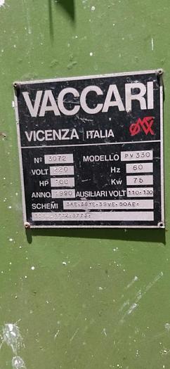 Used 1990 Vaccari PV330
