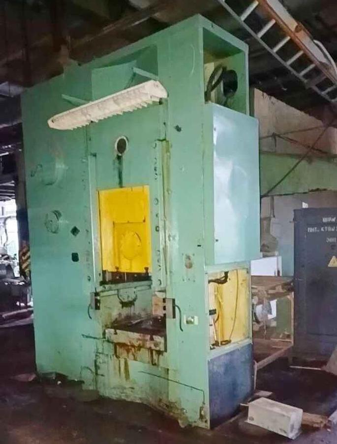 Used 1000 tons Press Knuckle Joint Coining Barnaul KB8340