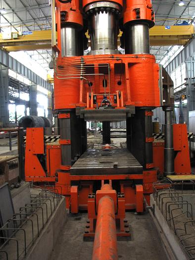 8500 tons Press Forging Open Die Hydraulic Hydromec HSF 8500-1650-500