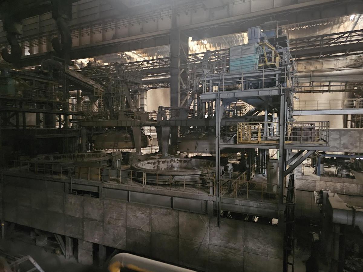Used Electric Arc Furnace and Hot Rolling Mill Danieli