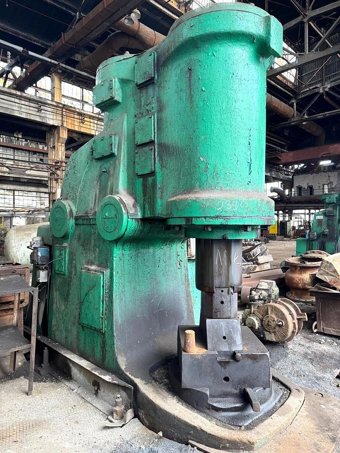 Used 1 ton Hammer Drop Forging Open Die TMP Voronezh Russia M4140