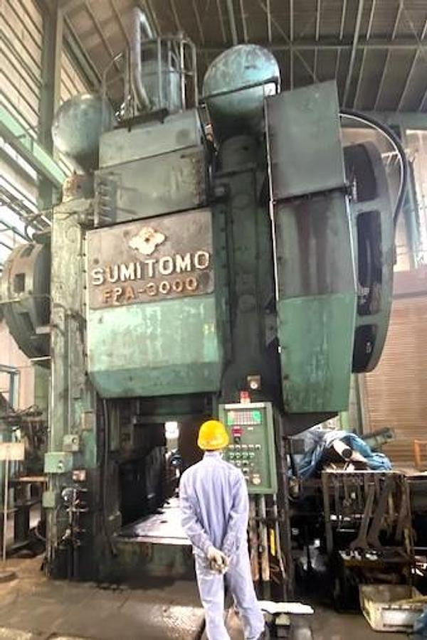 Used 3000 tons Hot Forging Line Sumitomo