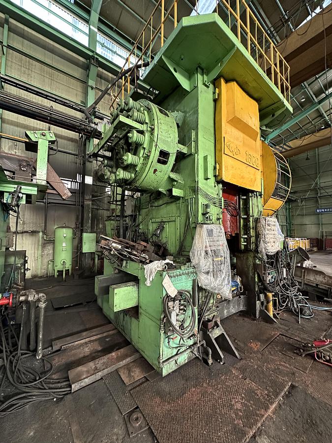 Used 1600 tons Press Hot Forging TMP Voronezh Russia KG8042