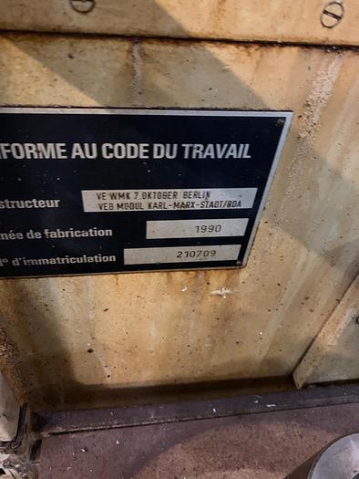 Used CNC Gear Hobbing Machine WMW Modul ZFWZ03 CNC