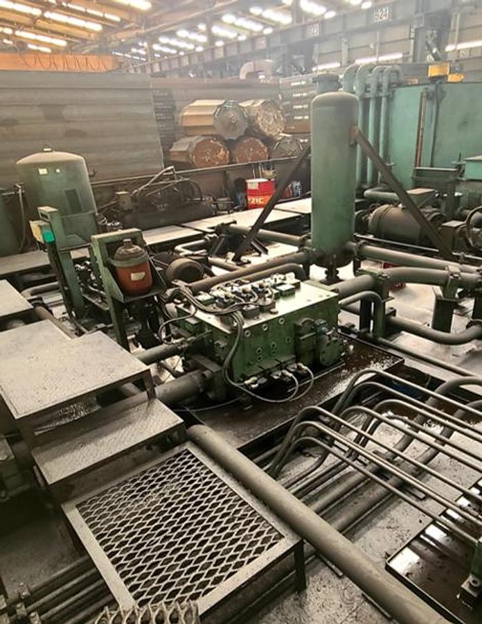 Used 2500 tons Press Forging Open Die Hydraulic JSW