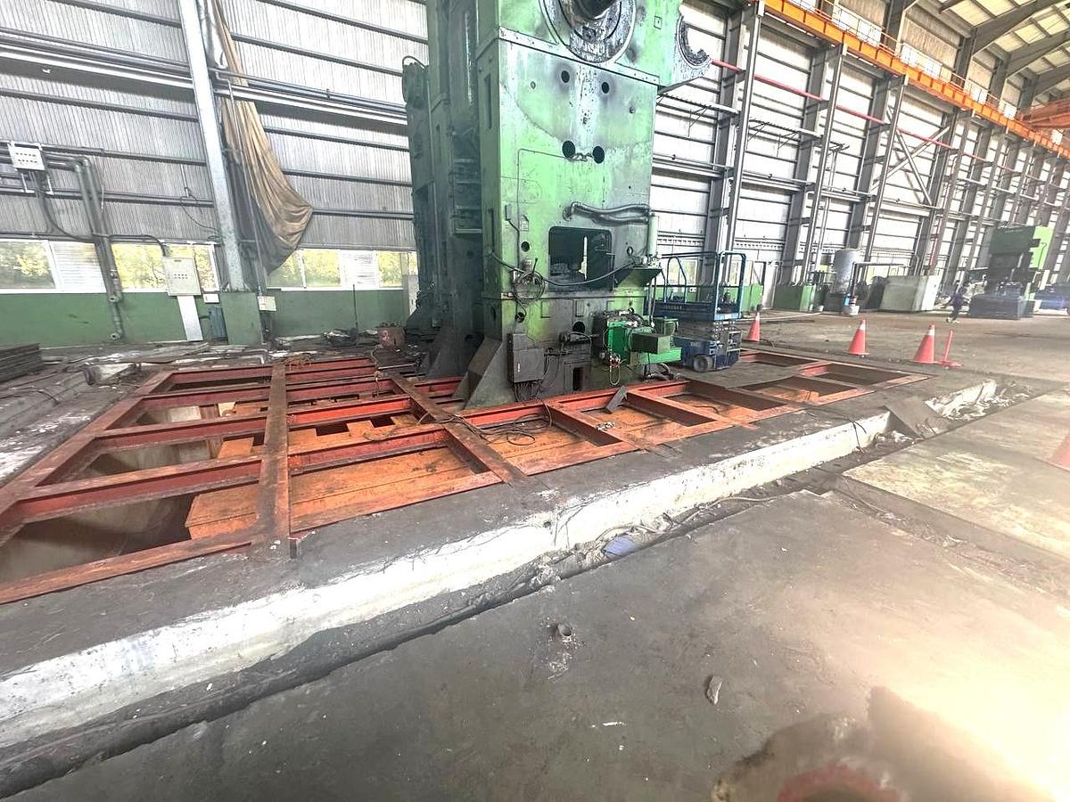 Used 2500 tons Press Hot Forging WMW Erfurt PKXW2500