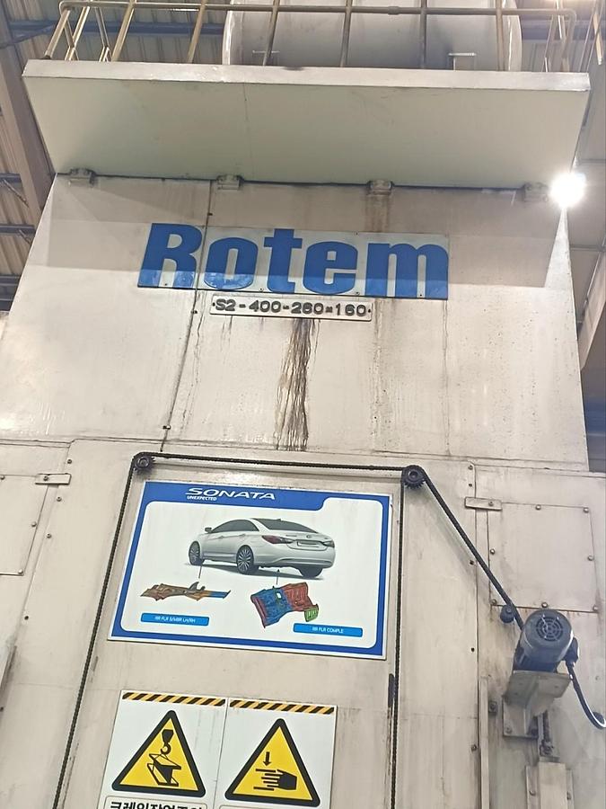 800-600-400-400 Sheet Stamping Line Mechanical Rotem