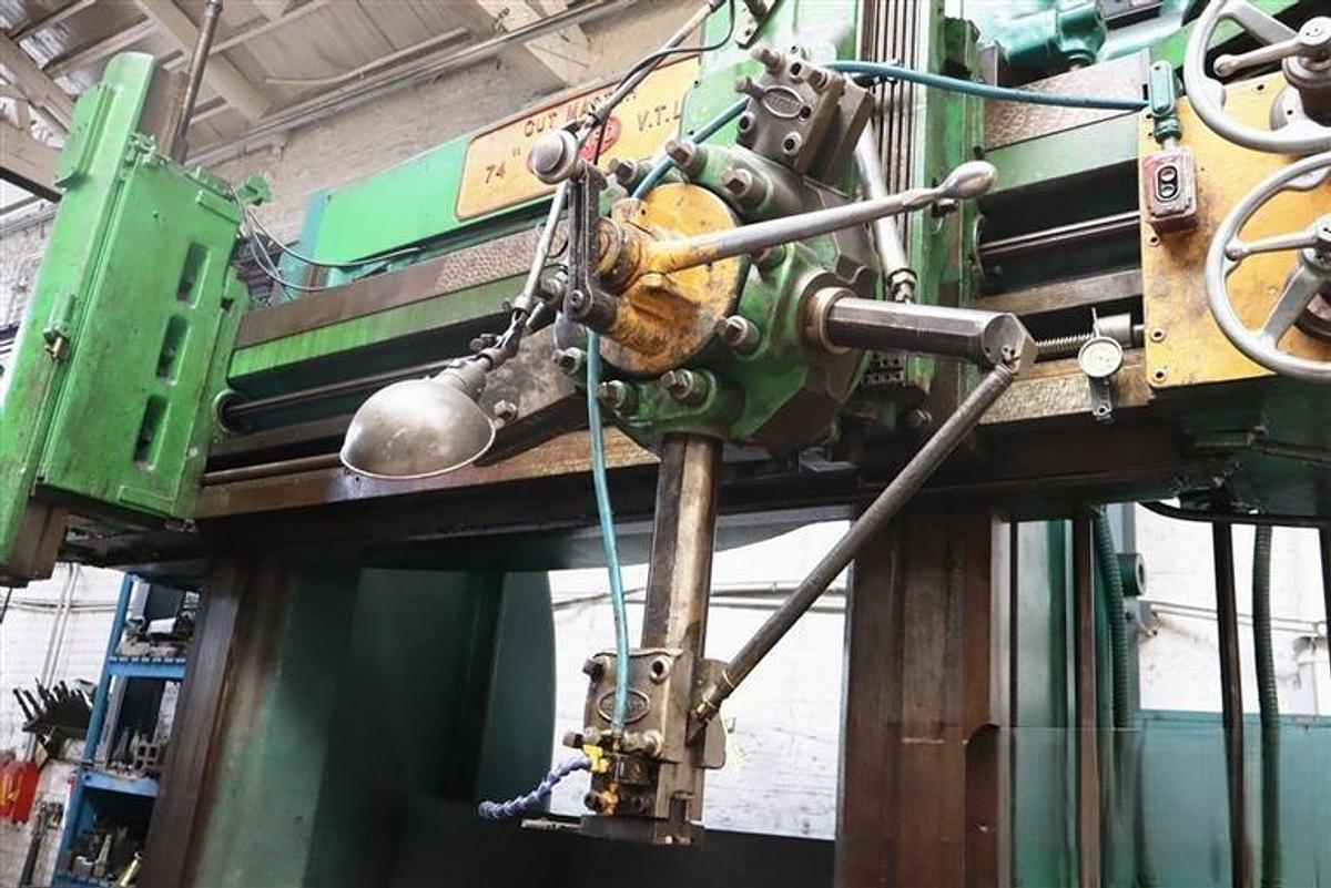 Used Lathe Vertical Turning Bullard 74-CutMaster