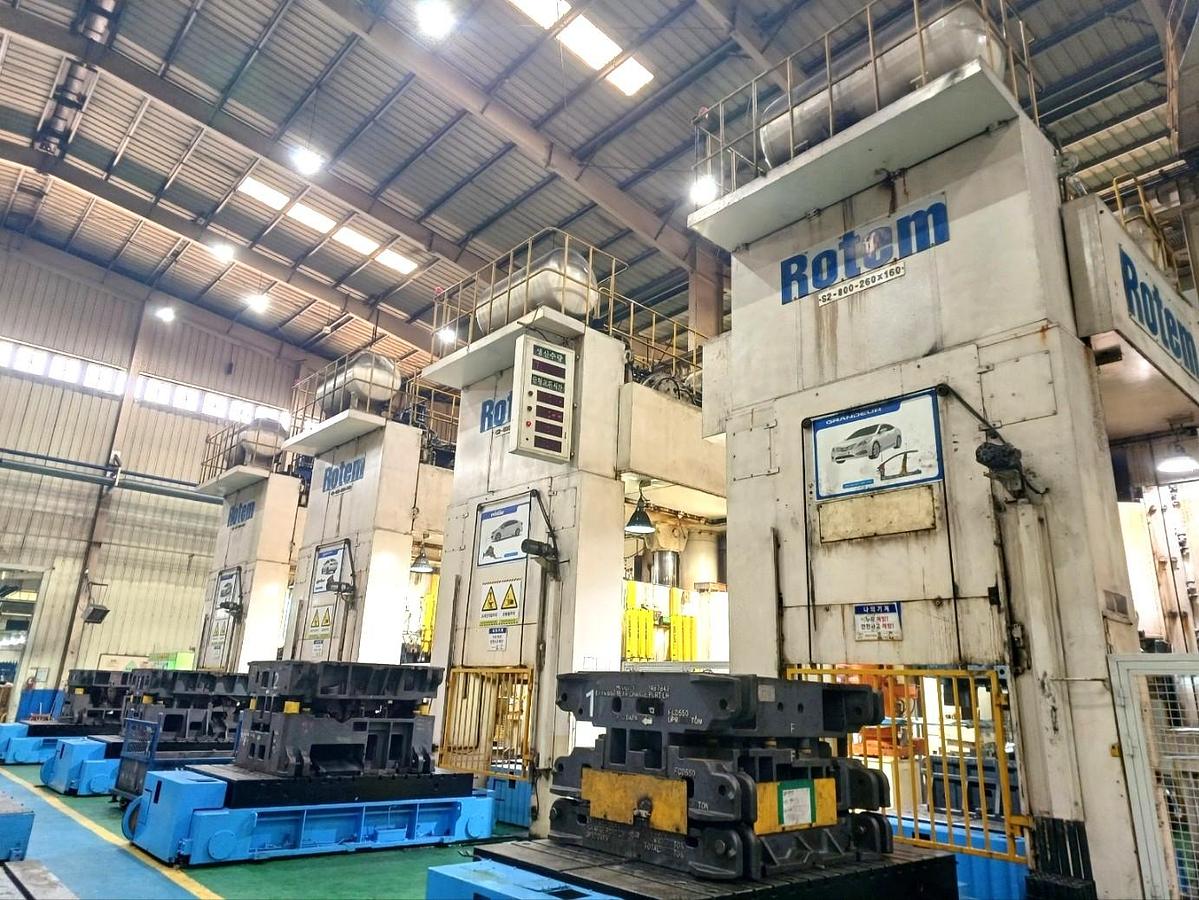 800-600-400-400 Sheet Stamping Line Mechanical Rotem