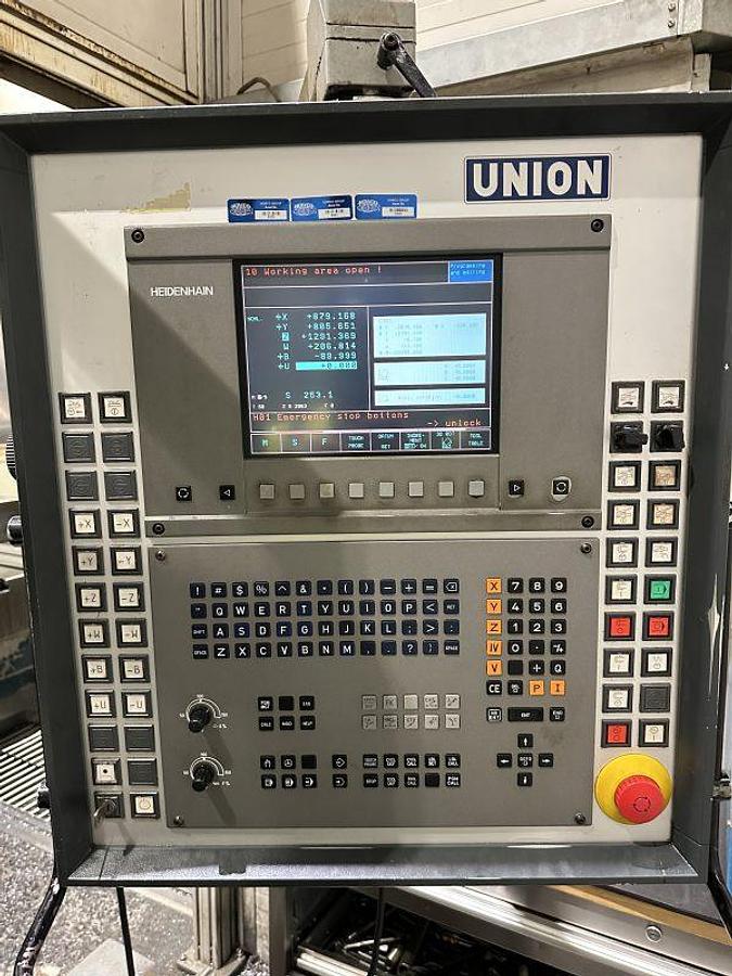 Used Borer Horizontal Table Type Union KCU-130