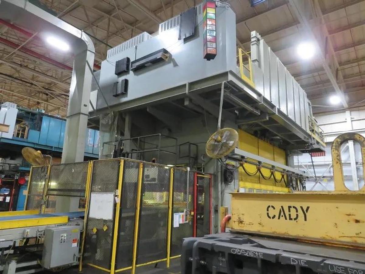 Used 2000 tons Press Transfer Mechanical Verson TL-SE4-2000