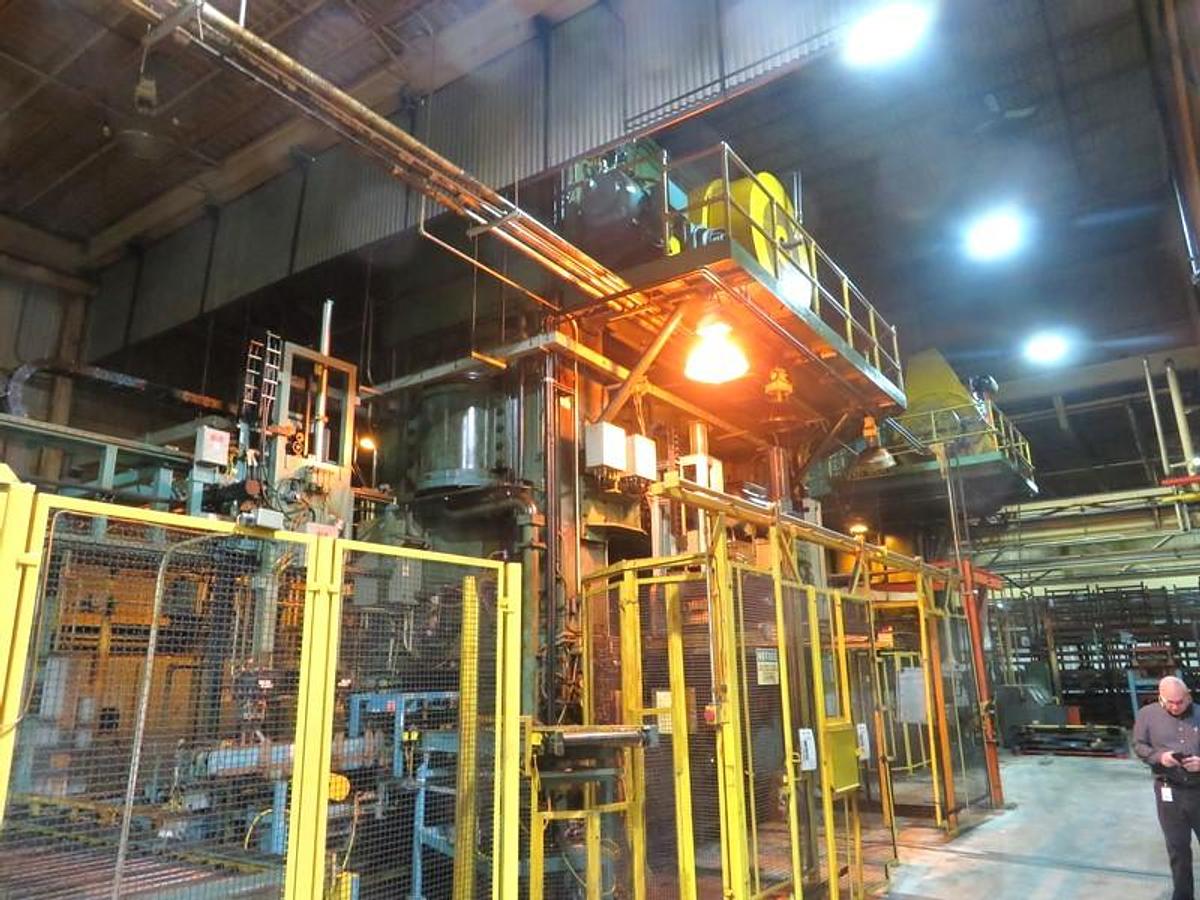 Used 2500 tons Press Sheet Stamping Mechanical Clearing TS2-2500-144x60