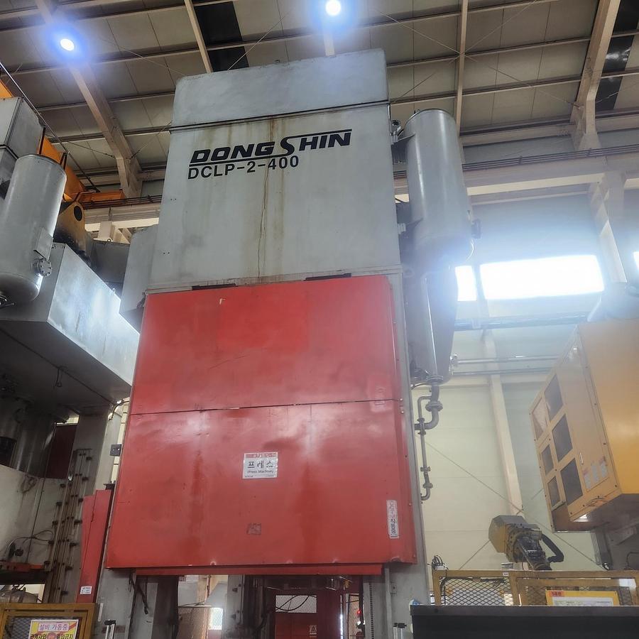 Used Sheet Stamping Line Mechanical Dongshin 600T-400T-300T-300T