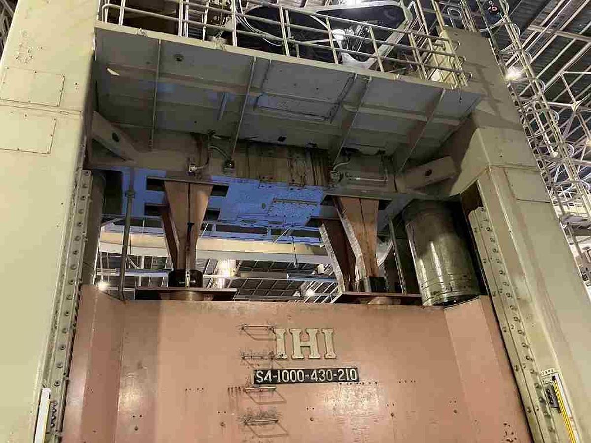 Used 1000 tons Press Sheet Stamping Mechanical IHI