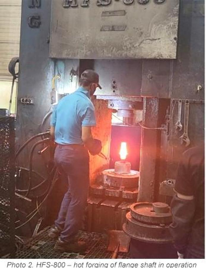 Used 800 tons Friction Screw Line Hosung HFS-800