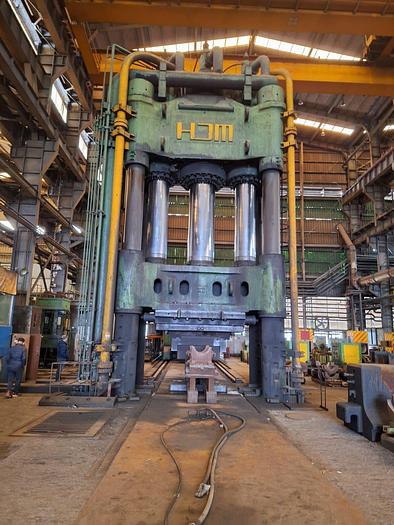 Used 6500 tons Press Forging Open Die Hydraulic HJM / Seonam