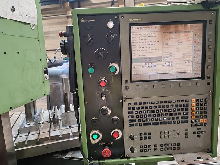 Used Borer Horizontal Table Type CNC Tos WHN13.8