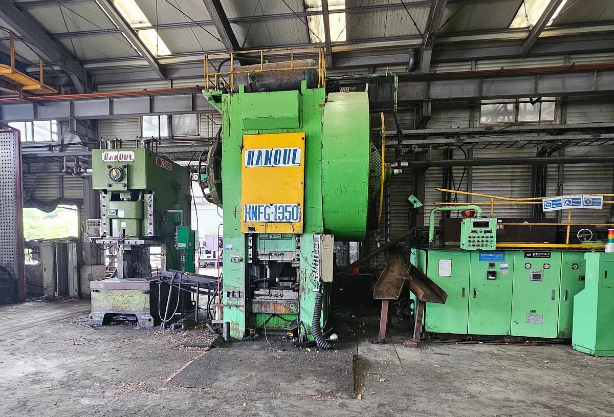 1350 tons Press Hot Forging Hanoul HNFG-1350