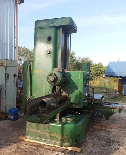 Used Borer Horizontal Table Type Tos W100
