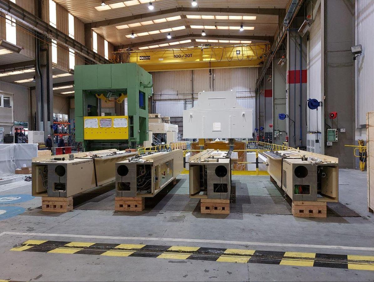 Used 1000 tons Press Transfer Mechanical Fagor TSE2-1000-4000-1600