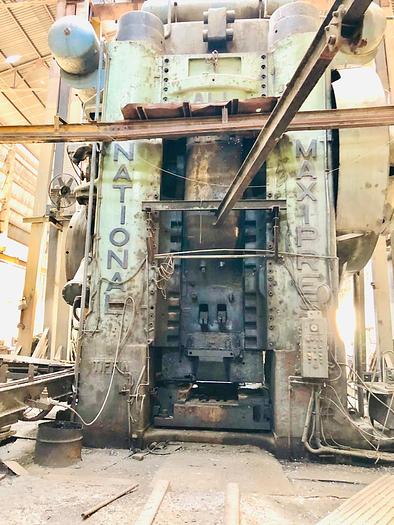 Used 6000 tons Press Hot Forging National Maxipress