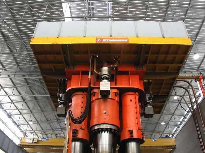 8500 tons Press Forging Open Die Hydraulic Hydromec HSF 8500-1650-500