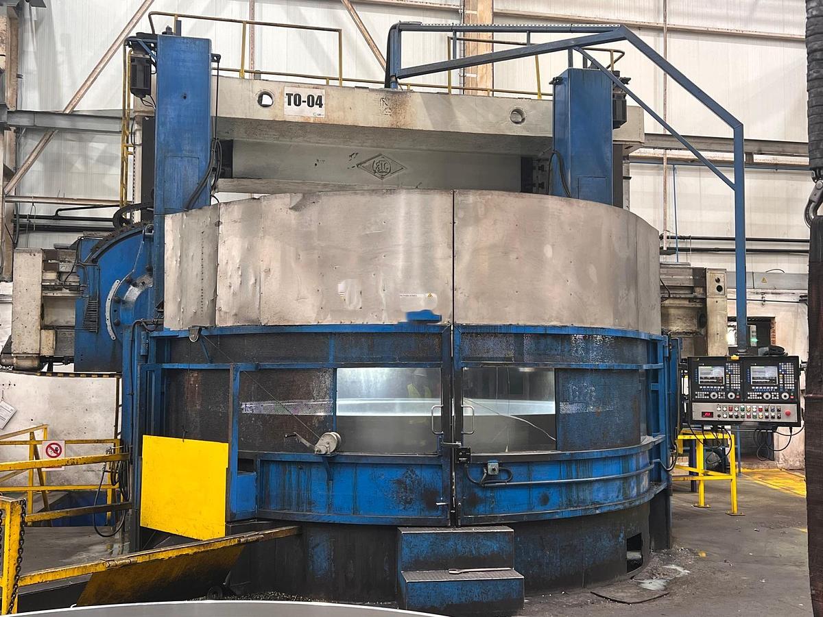 Used Lathe Vertical Turning CNC Kolomna 1540