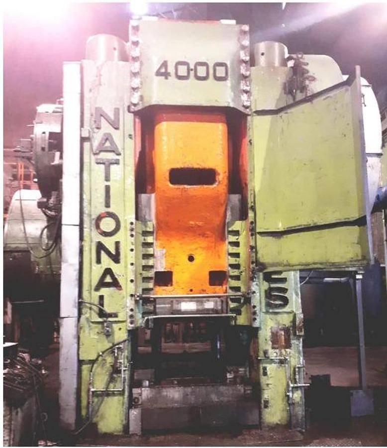 Used 4000 tons Hot Forging Press National Maxipress