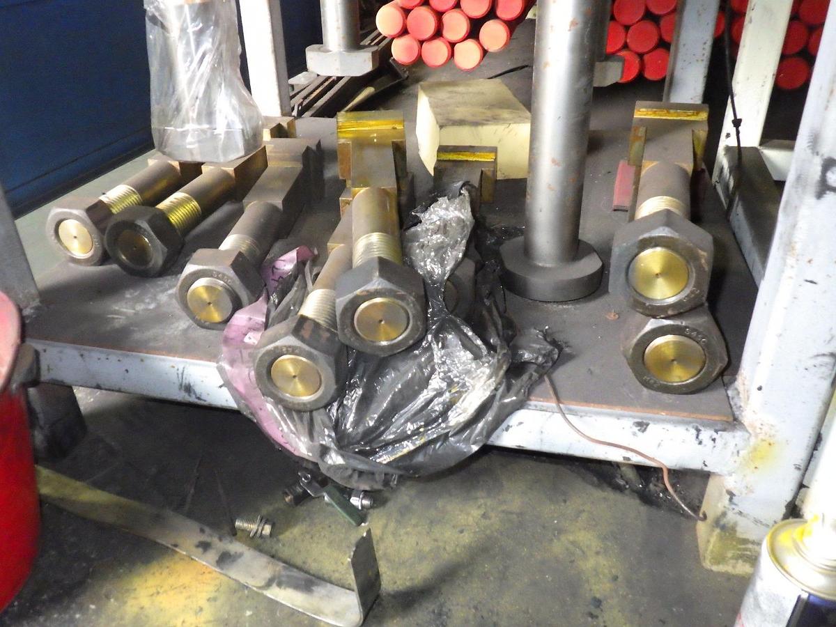 Used 1600 tons Hot Forging Line TMP Voronezh Russia KB8042