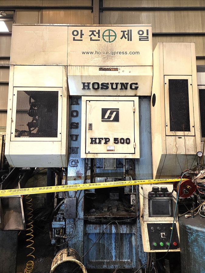 500 tons Hot Forging Line Hosung HFP500